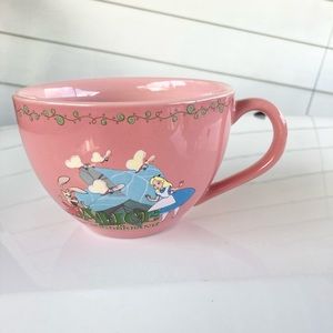Pink Alice in Wonderland Disney Store Coffee Mug